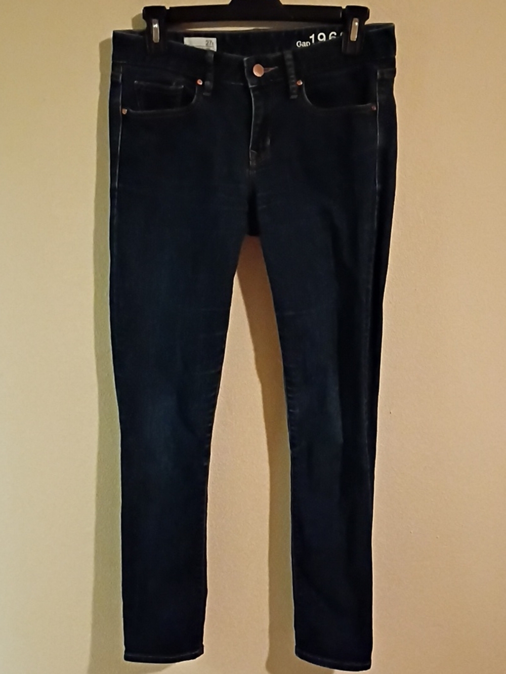 GAP Women's Dark Blue Skinny Jeans